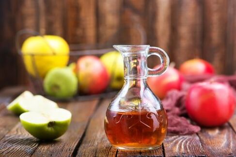 jabolčni kis za preprečevanje krčnih žil